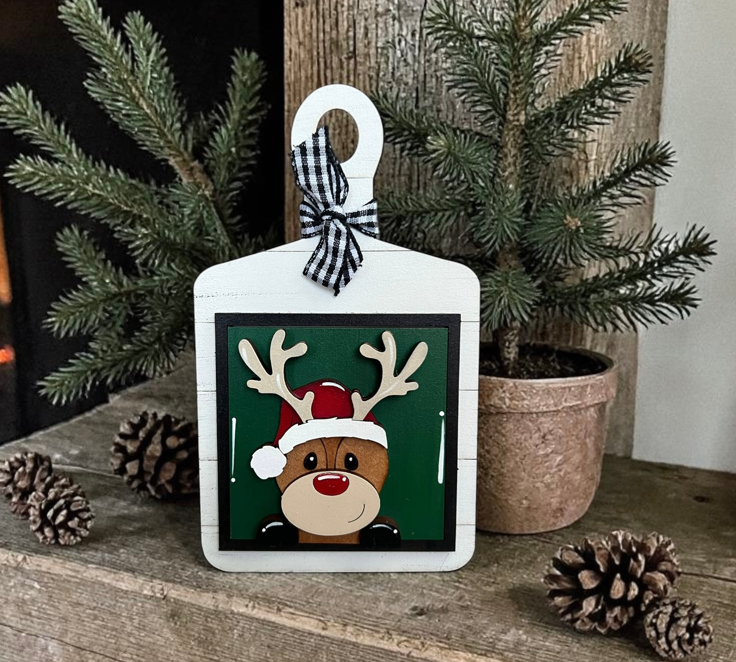 Christmas Reindeer Mini Tiles
