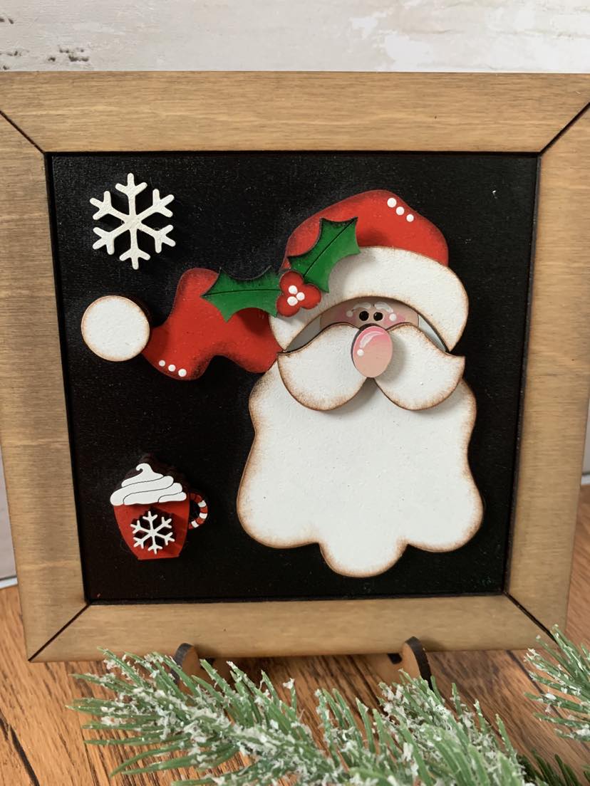 Christmas Santa Reindeer Tiles