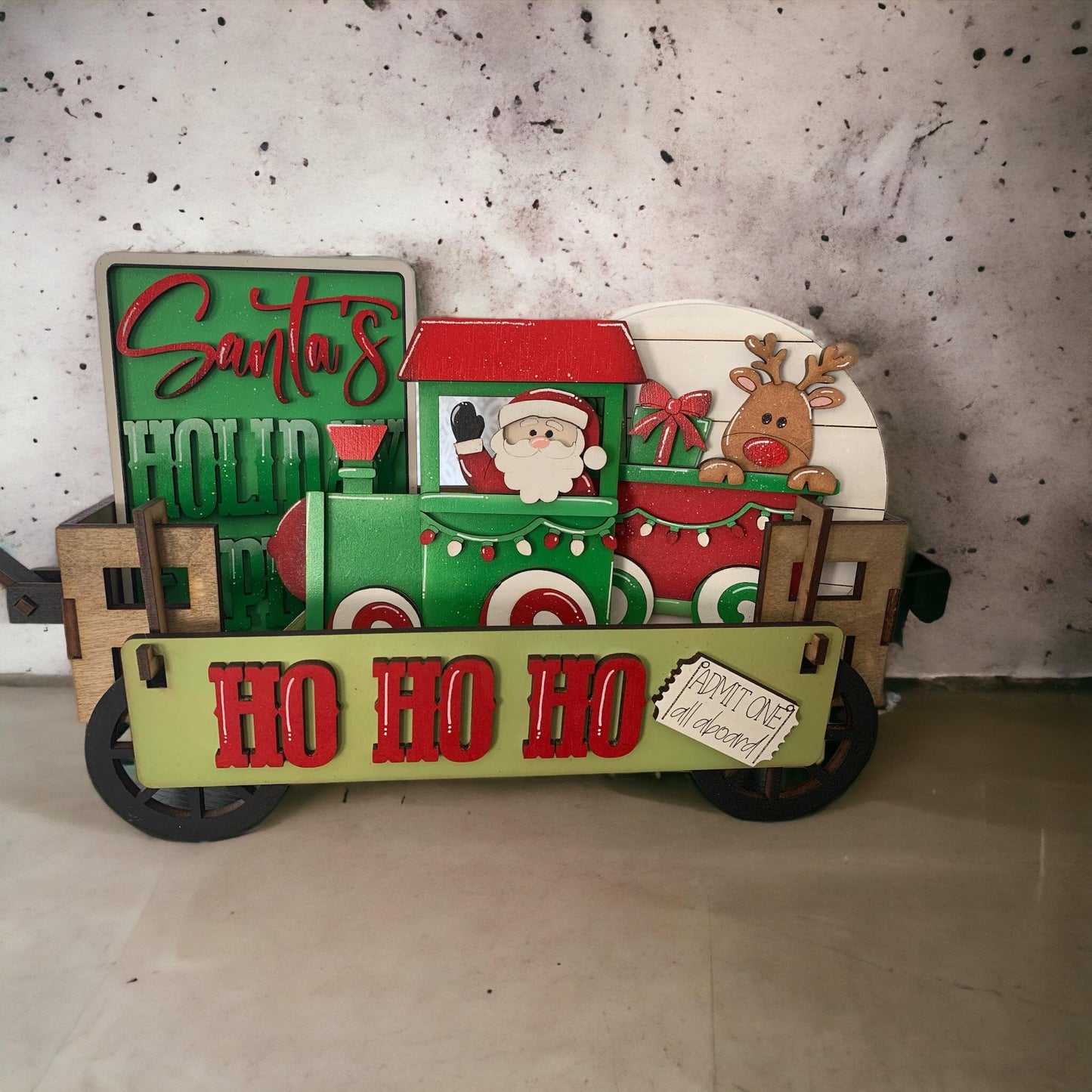 Christmas (Santa's Train) Crate