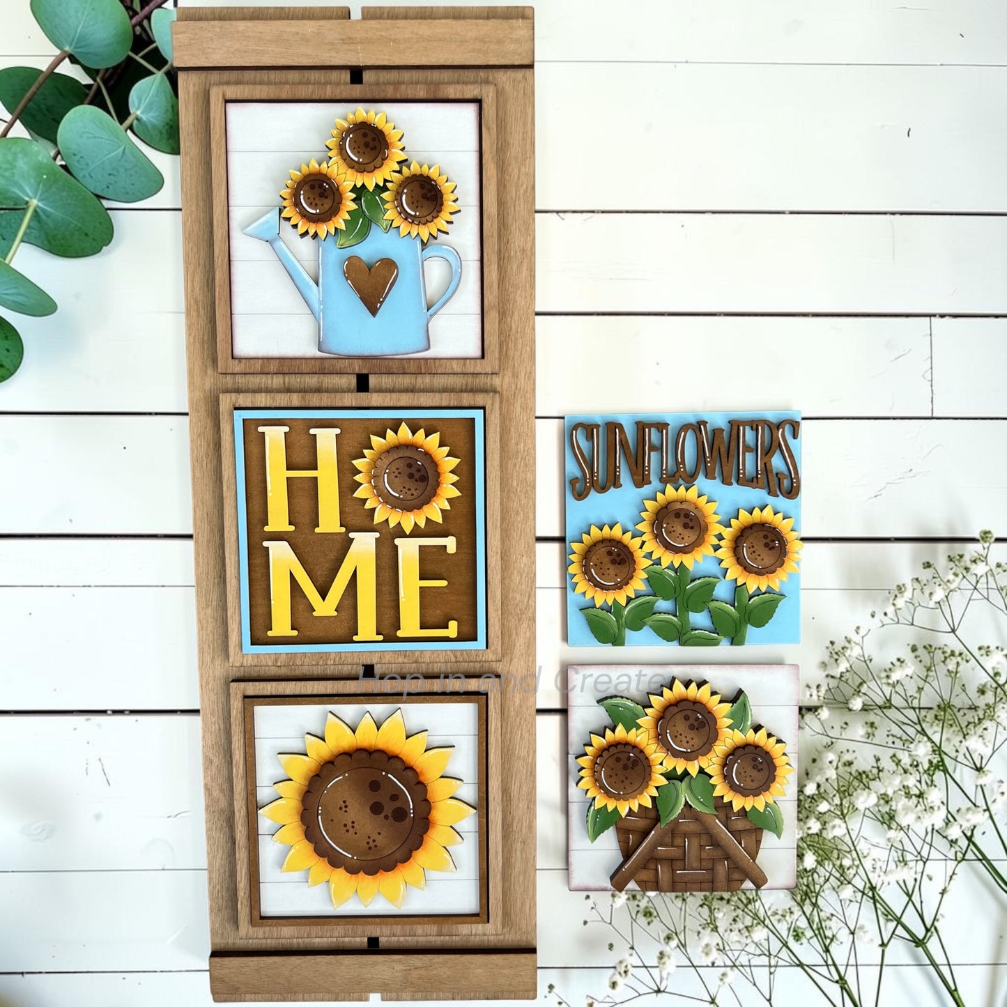 Sunflower tiles