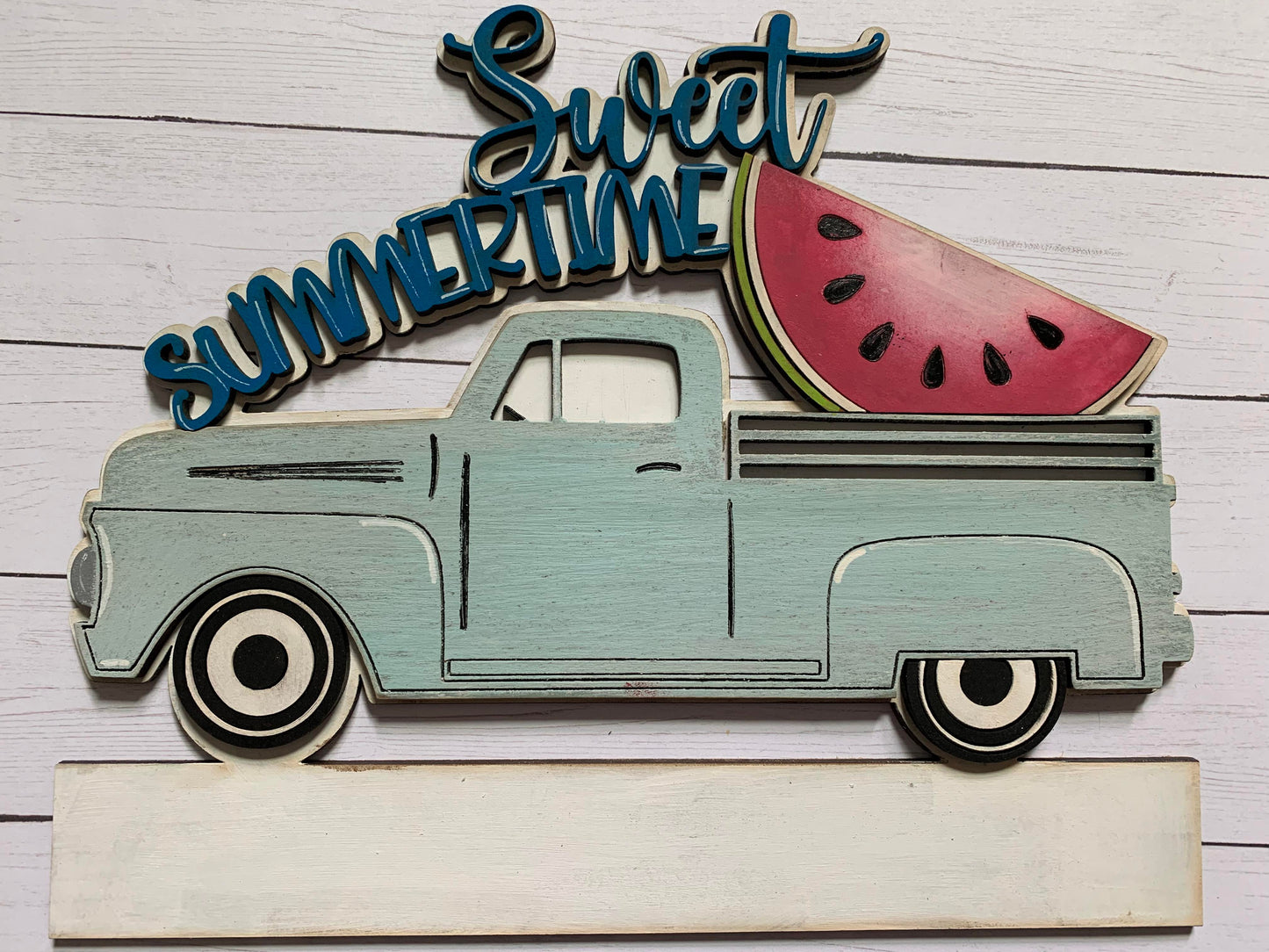 Summertime (watermelon) Welcome Sign