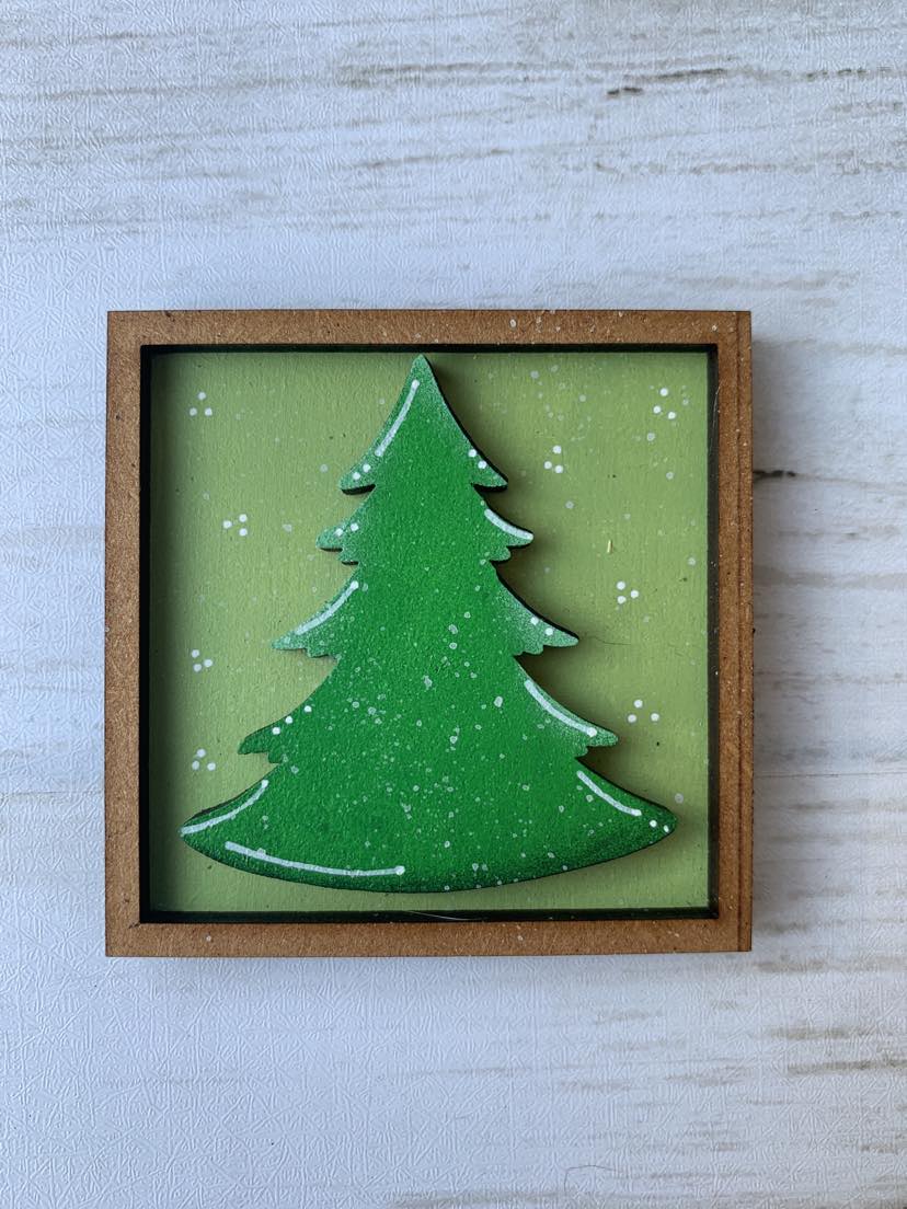 Traditional Christmas Mini Tiles