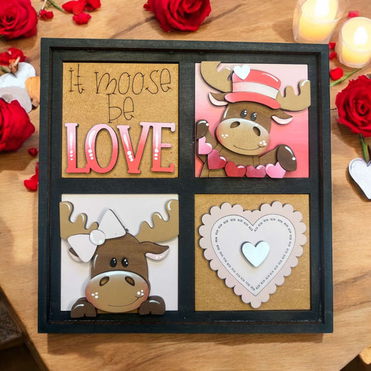 Valentine Moose Mini Tiles