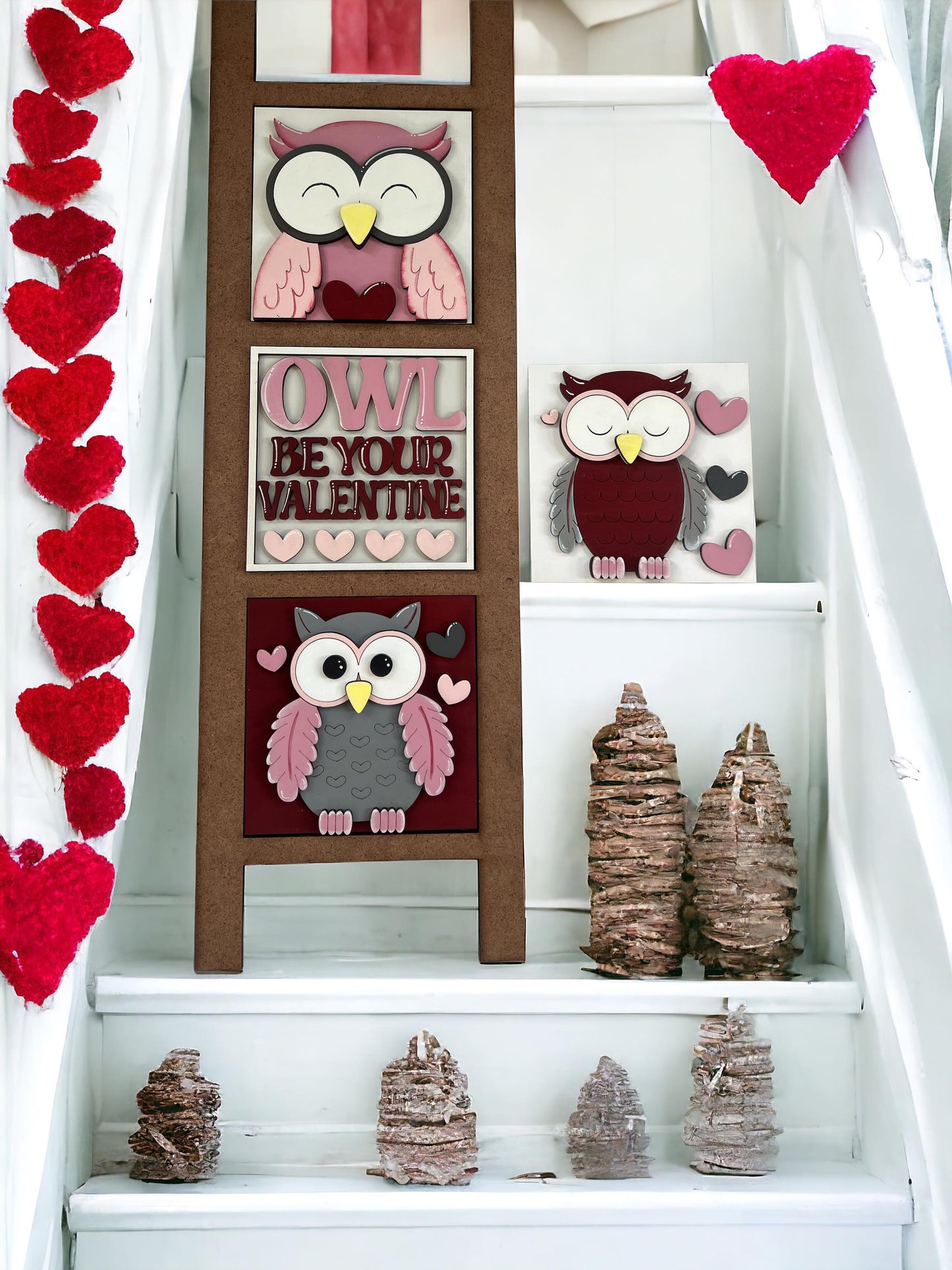 Valentine Owl Tiles
