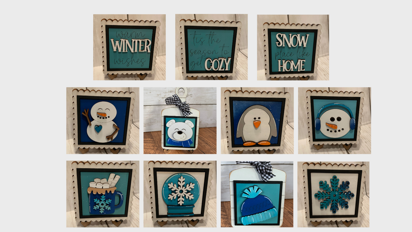 Winter 1 Mini Tiles