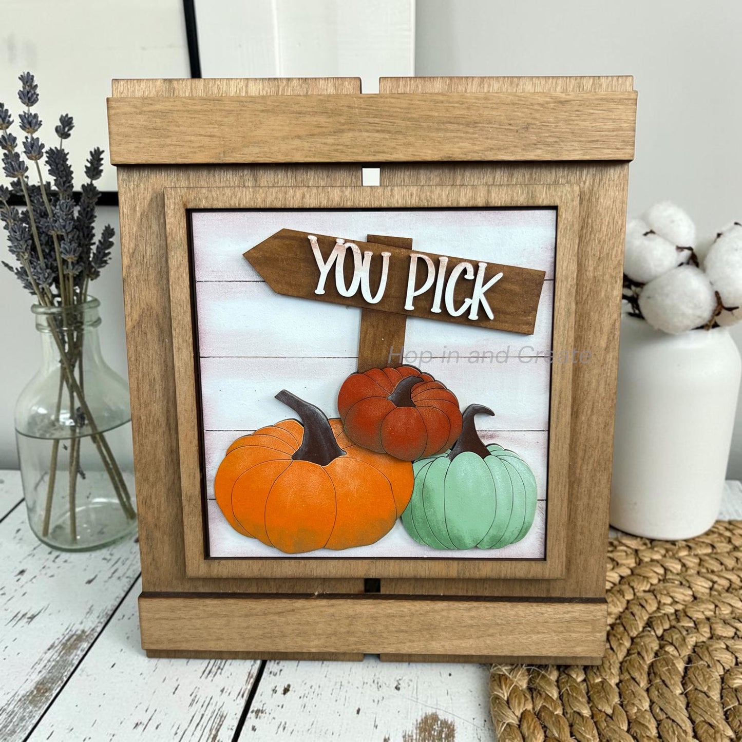 Heirloom Pumpkin Collection Full Size Interchangeable Home Décor Tiles