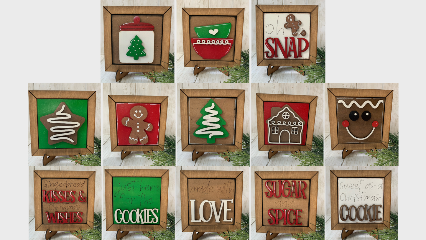 Christmas Gingerbread Baking 1 Tiles