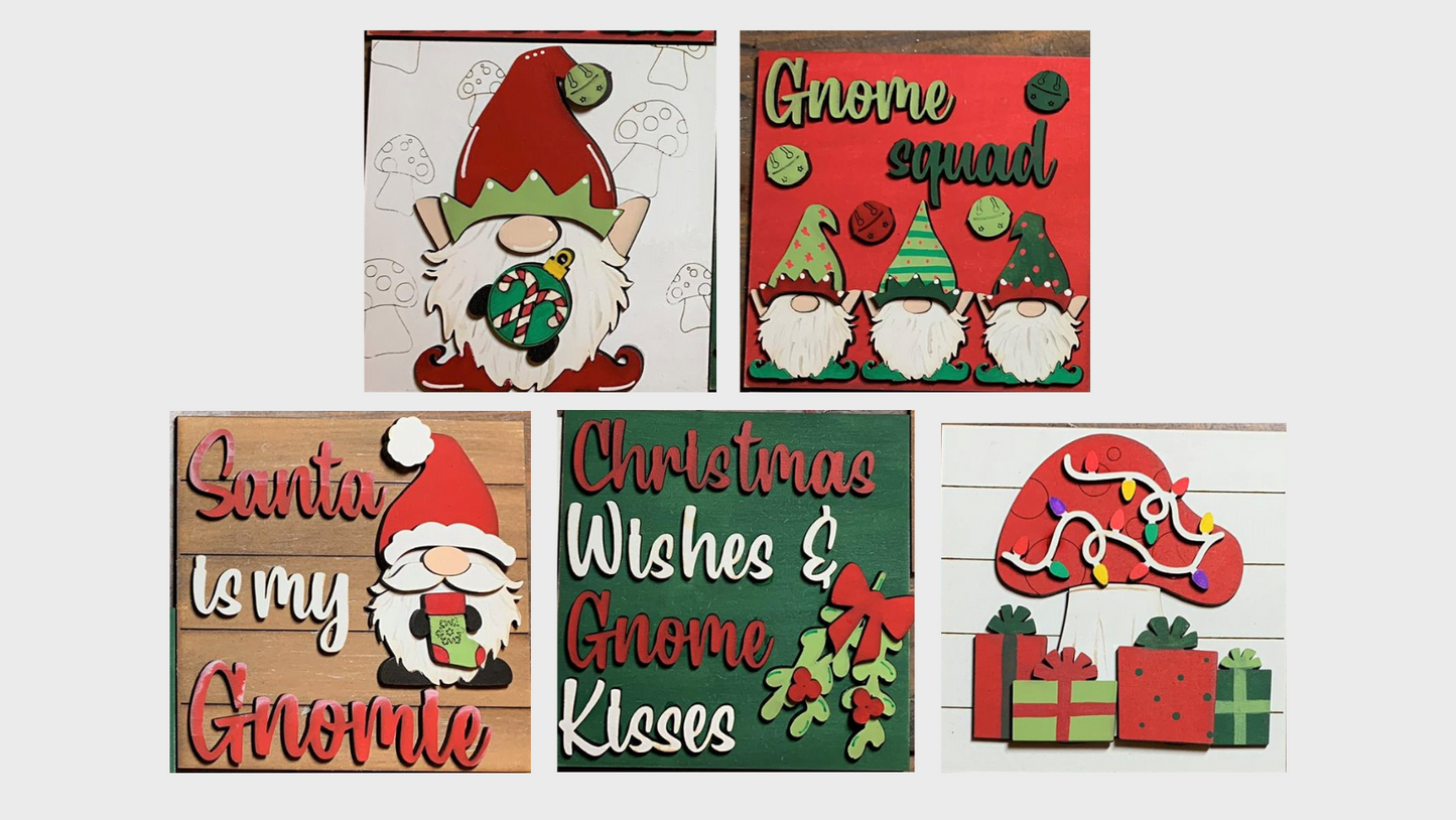 Christmas Gnome Tiles