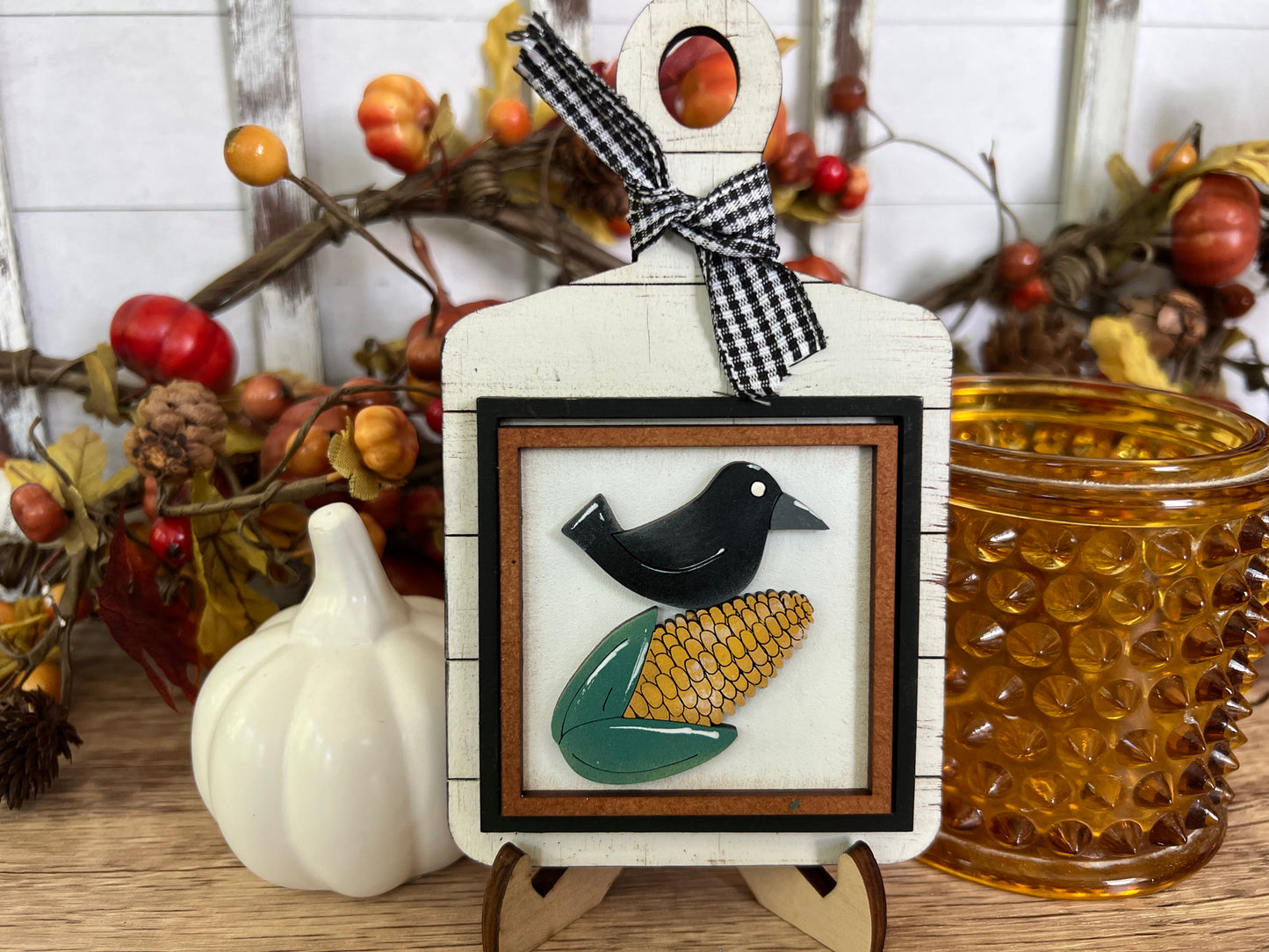 Scarecrow Mini Interchangeable Home Décor Tiles