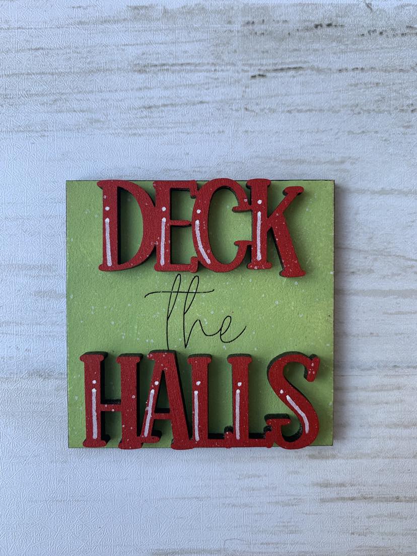 Traditional Christmas Mini Tiles