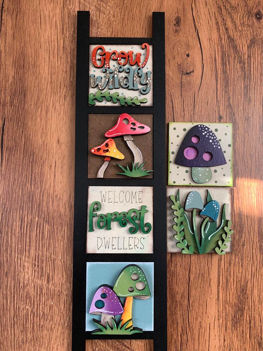 Mushrooms Mini Tiles