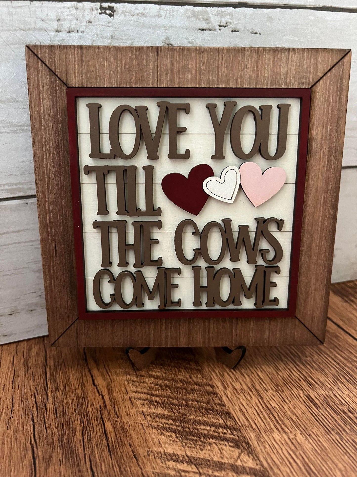 Valentine's Day Highland Cow Tiles