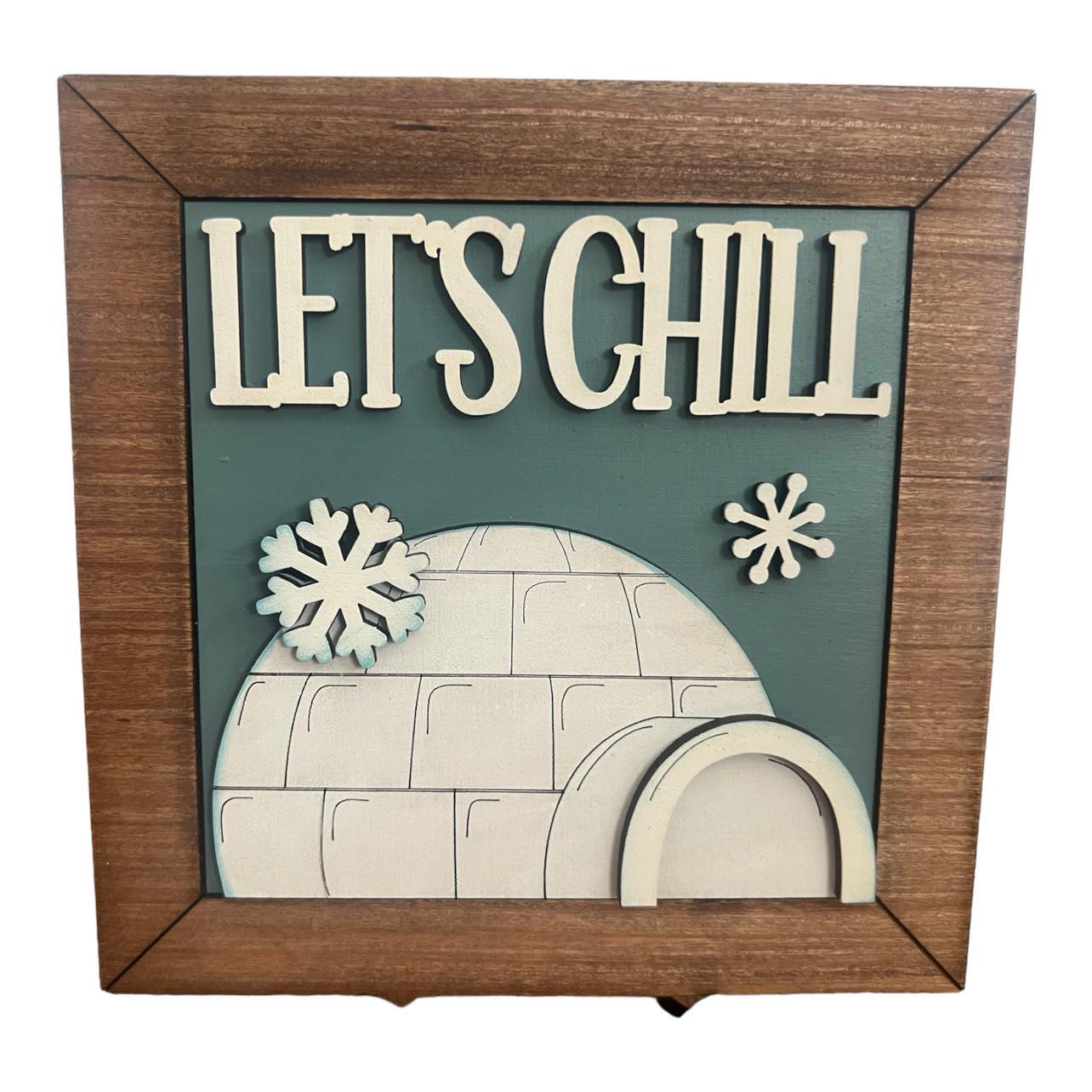 Winter Penguin 2 Tiles