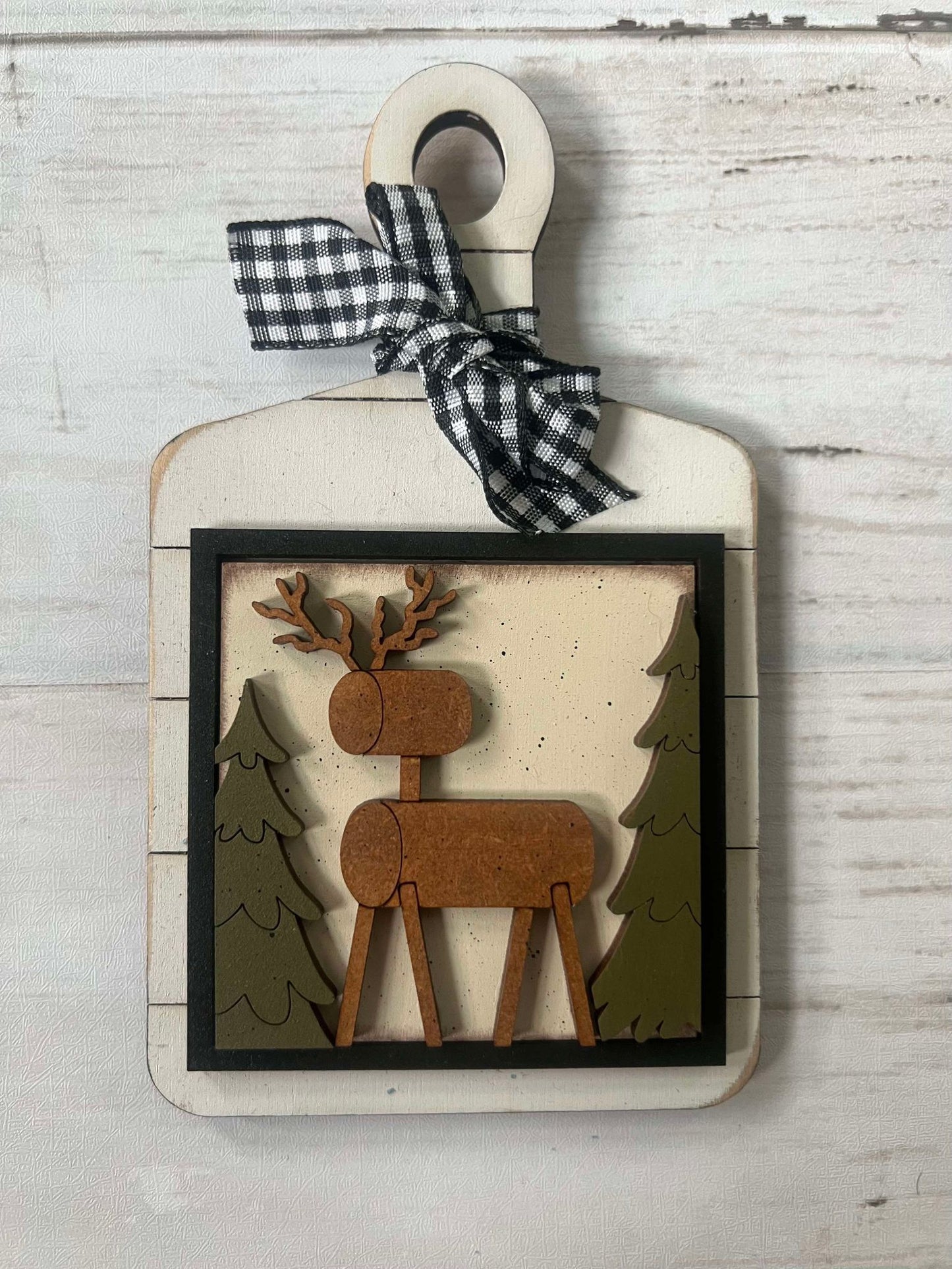 Rustic Farmhouse Christmas Mini Tiles