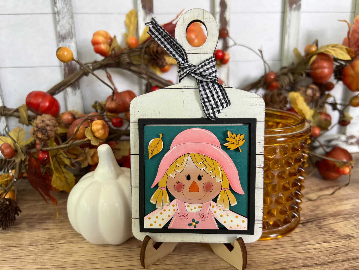 Scarecrow Mini Interchangeable Home Décor Tiles