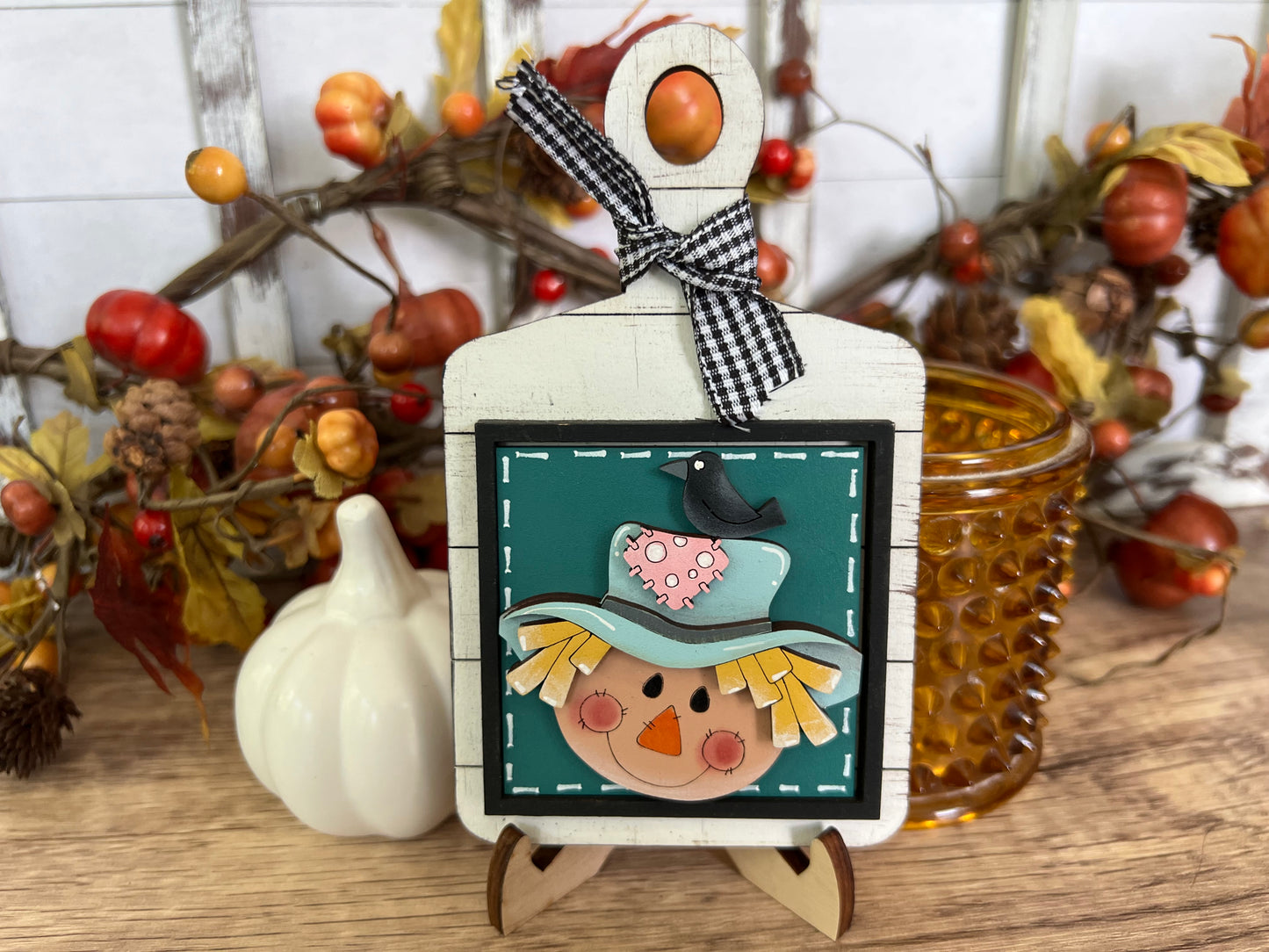 Scarecrow Mini Interchangeable Home Décor Tiles