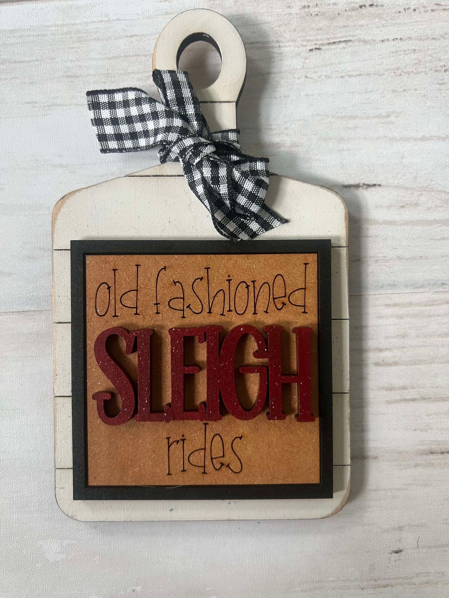 Rustic Farmhouse Christmas Mini Tiles