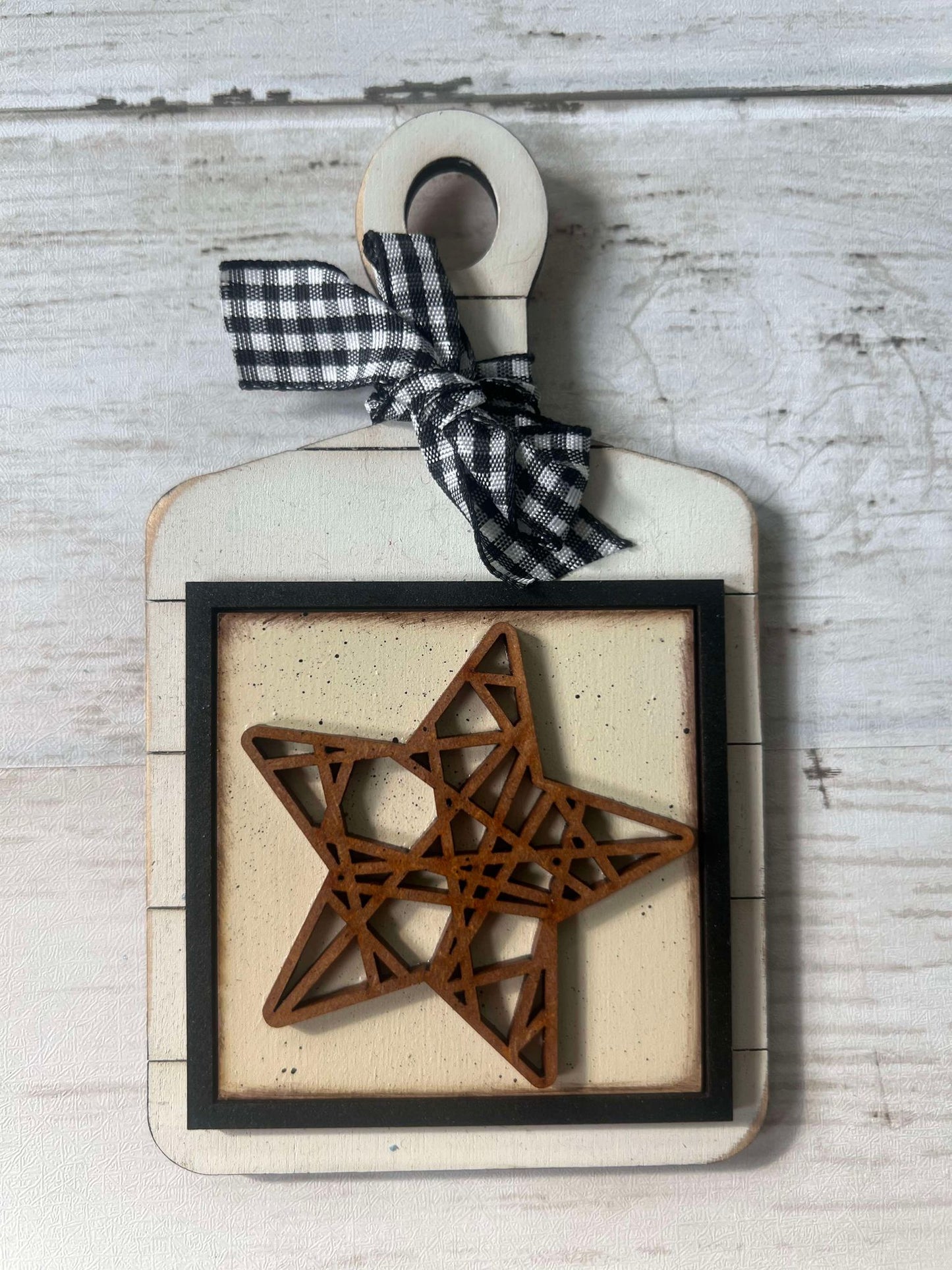 Rustic Farmhouse Christmas Mini Tiles