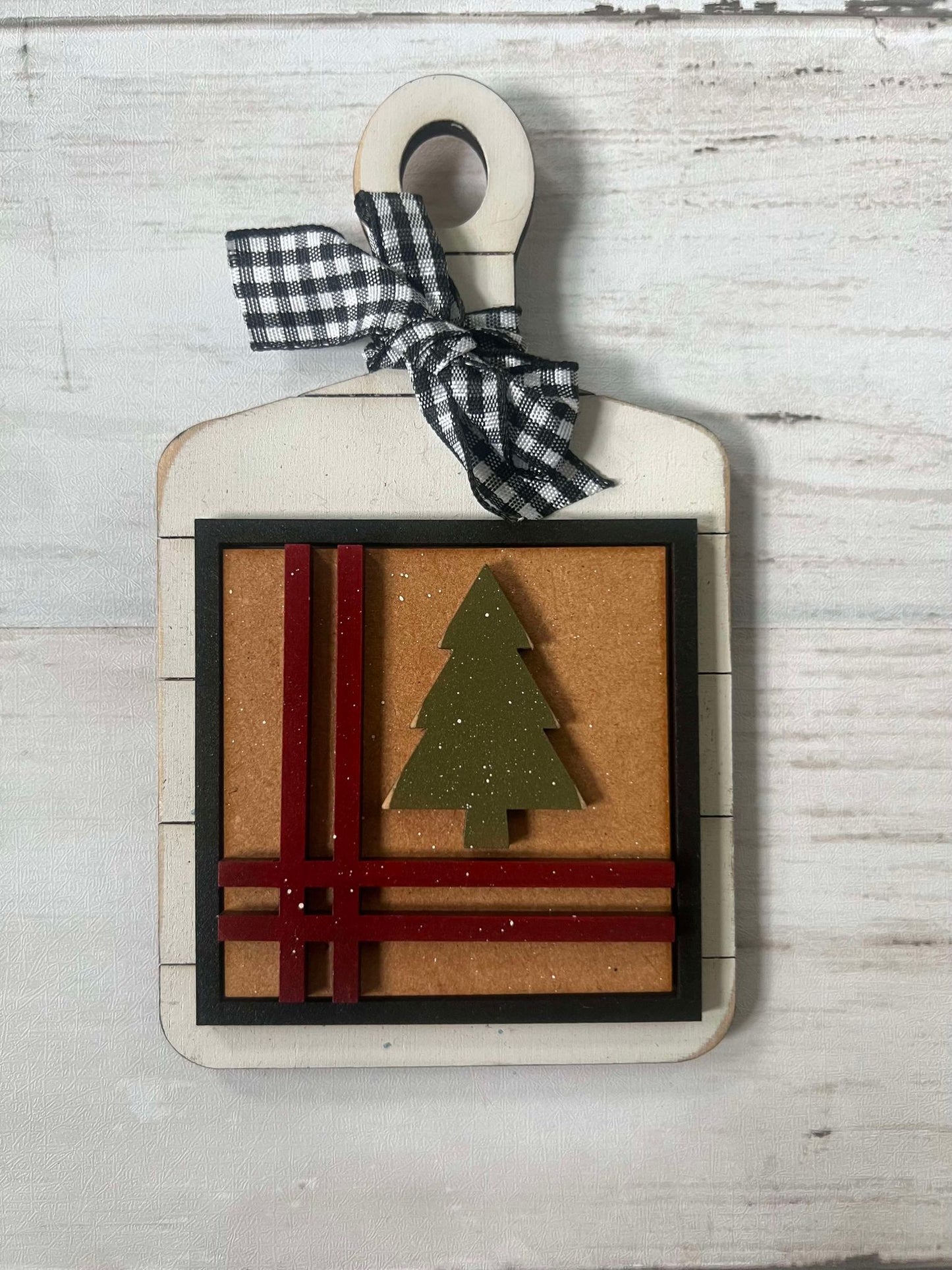 Rustic Farmhouse Christmas Mini Tiles