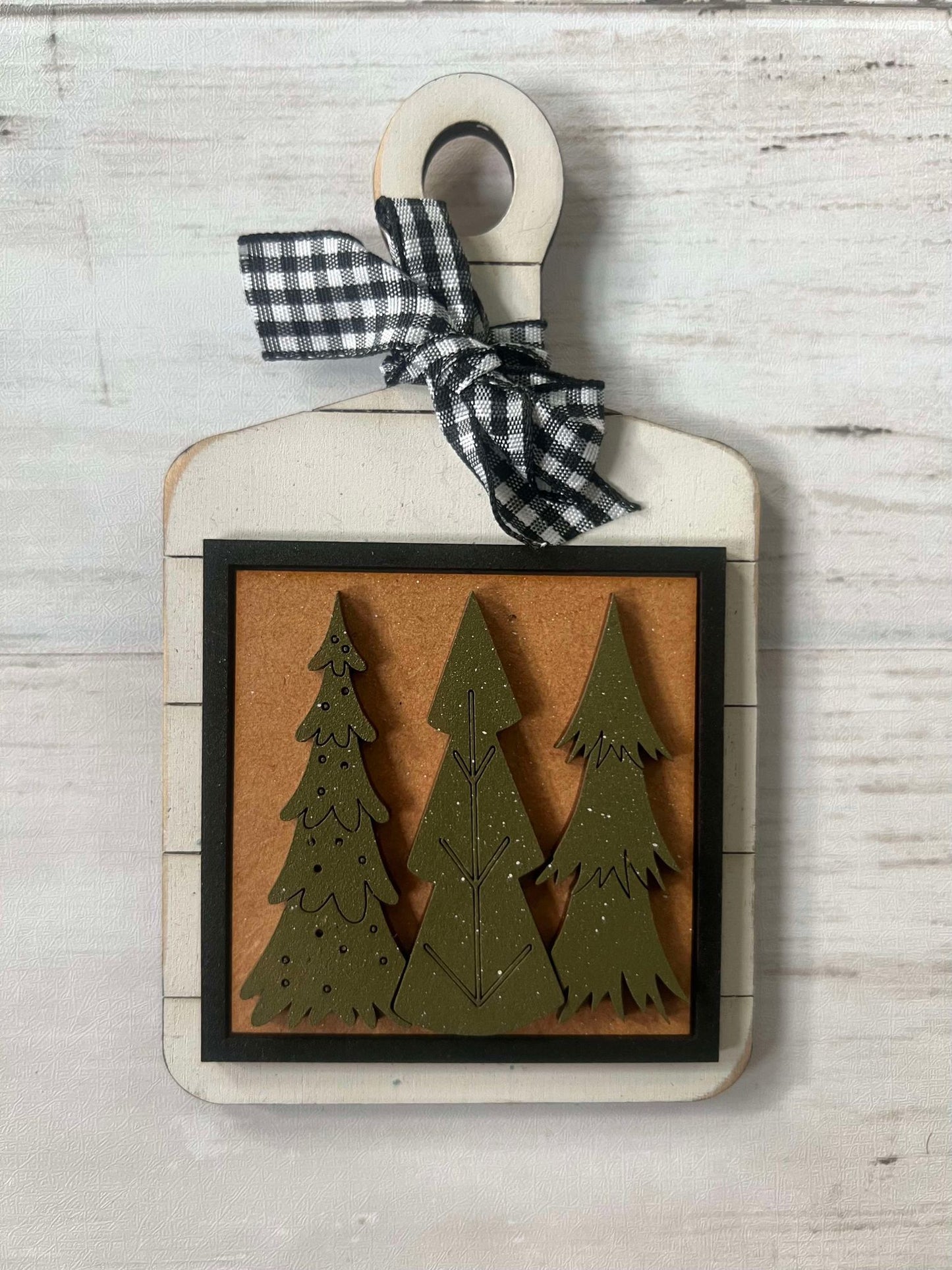Rustic Farmhouse Christmas Mini Tiles
