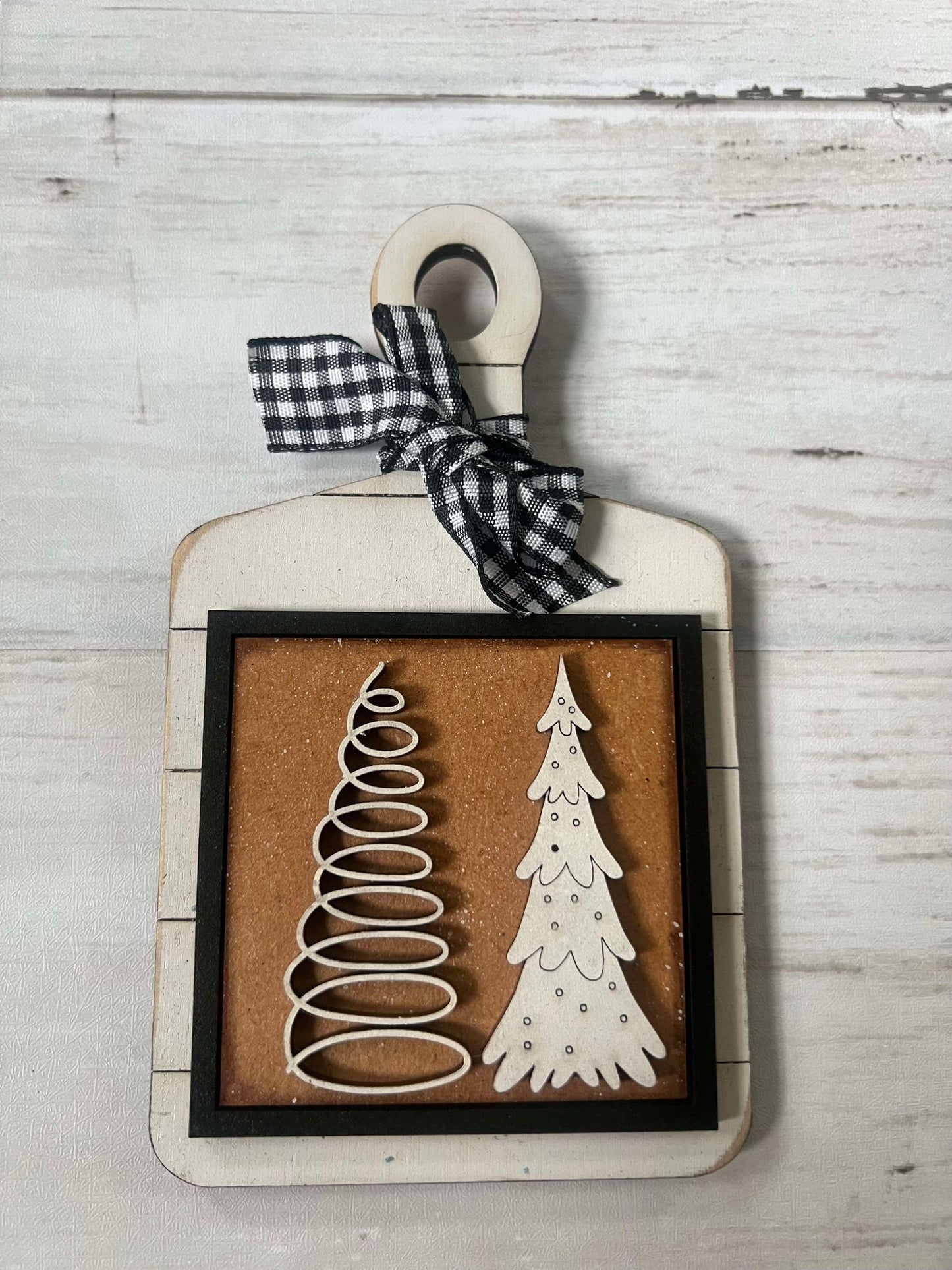 Rustic Farmhouse Christmas Mini Tiles
