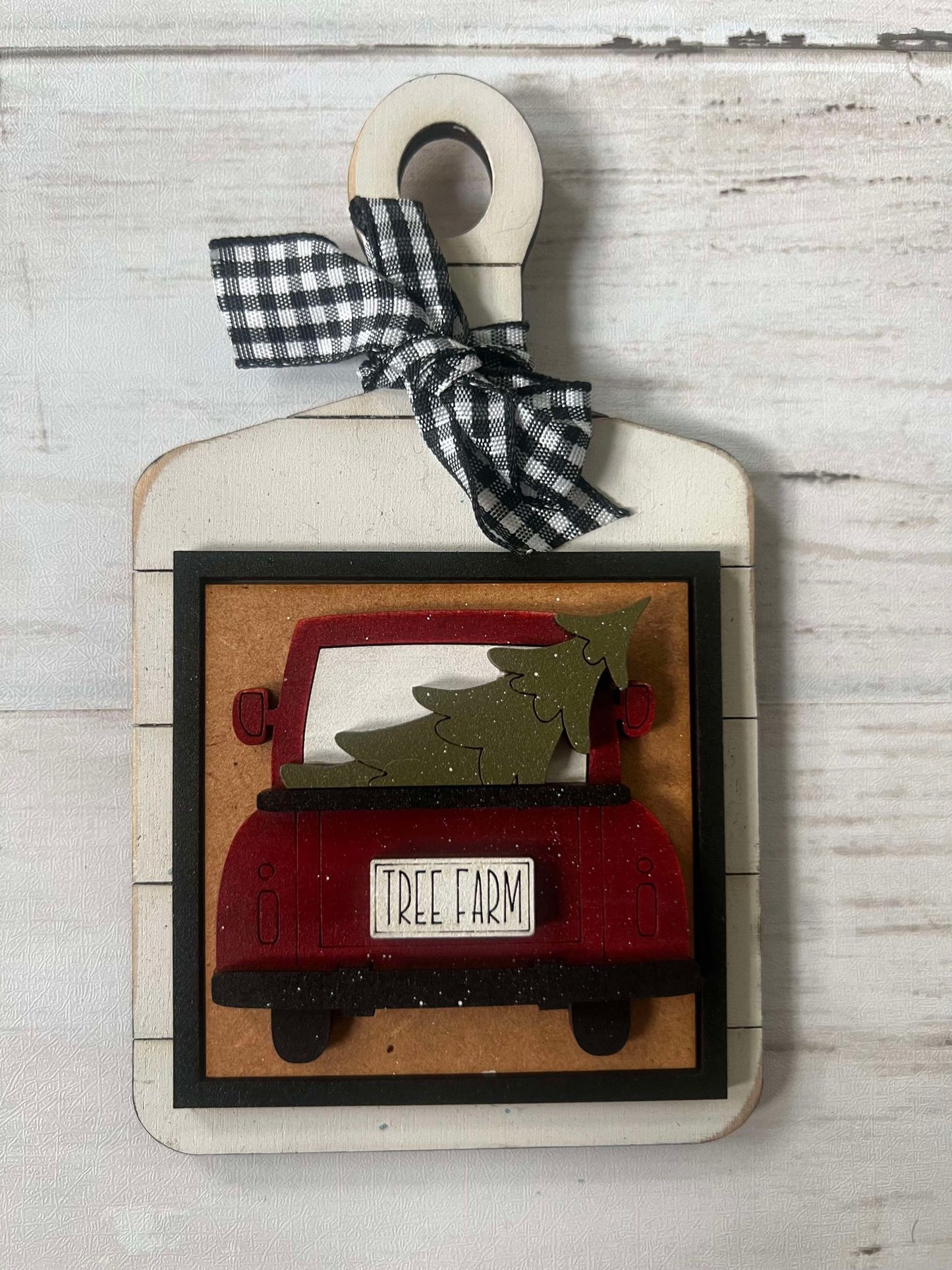 Rustic Farmhouse Christmas Mini Tiles